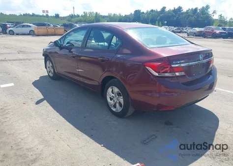 2013 Honda Civic Lx from USA, damaged, VIN 2HGFB2F59DH565904